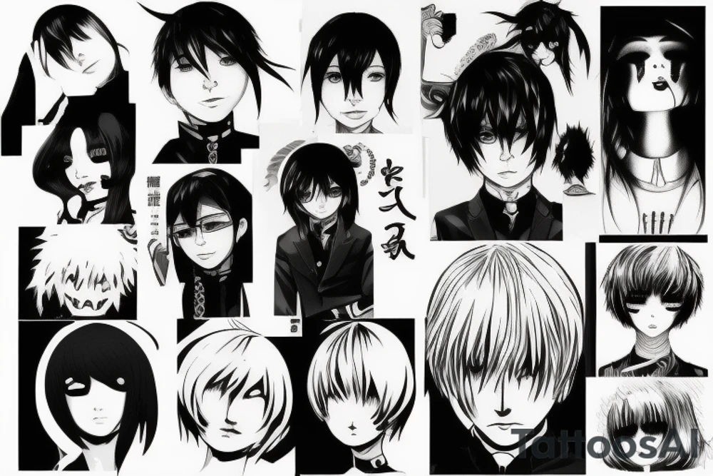 Tokyo ghoul tattoo ideas 0093