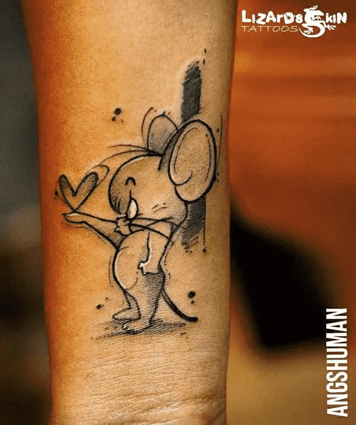 Tom and Jerry hood tattoos ideas 0014