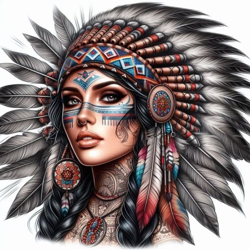 traditional American indian tattoo ideas