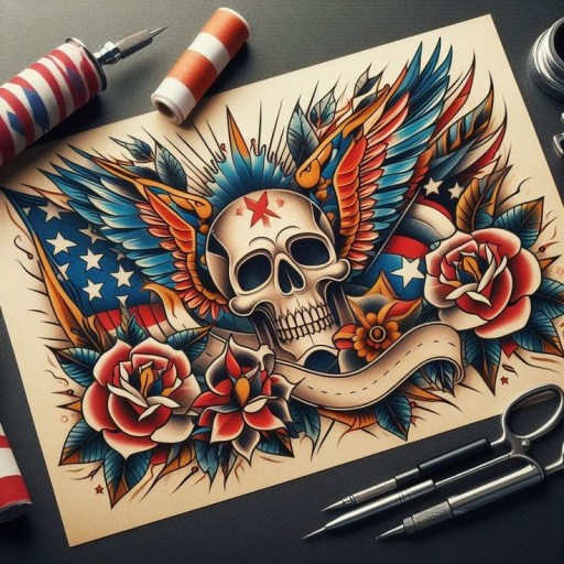 traditional American tattoo ideas 0037