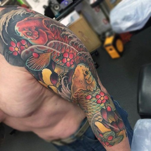 traditional Japanese sleeve tattoo ideas