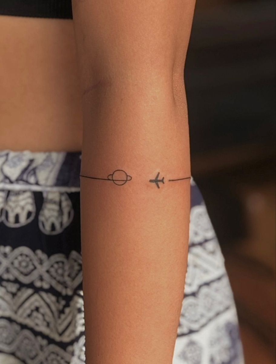 travel-inspired tattoo ideas for traveling