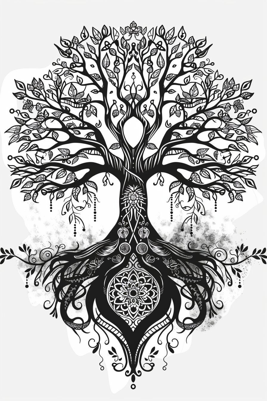 tree of life tattoo ideas 0019