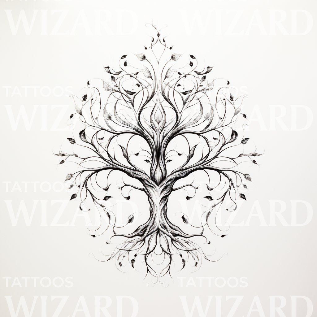 tree of life tattoo ideas 0025