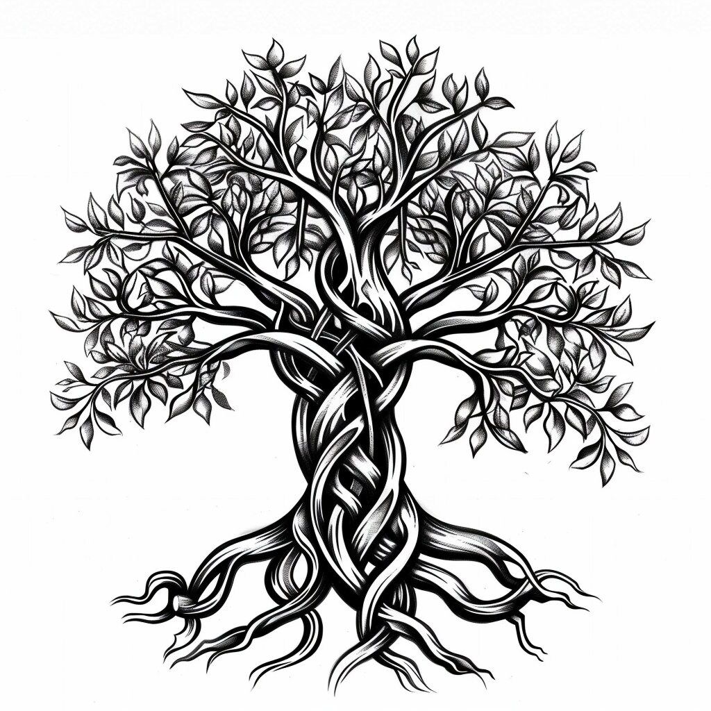 tree of life tattoo ideas 0028