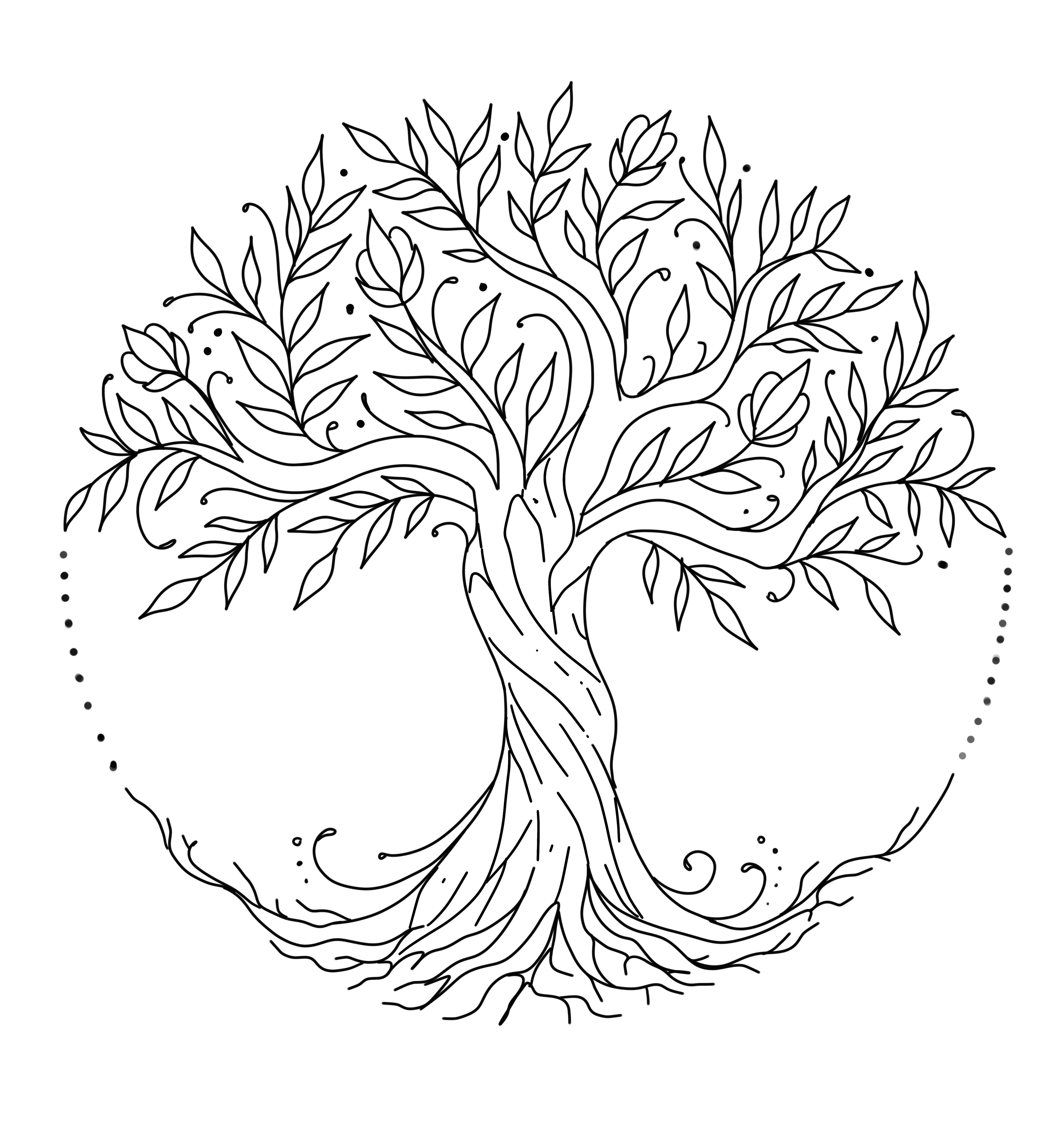 tree of life tattoo ideas 0038