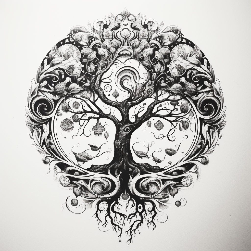 tree of life tattoo ideas 0046