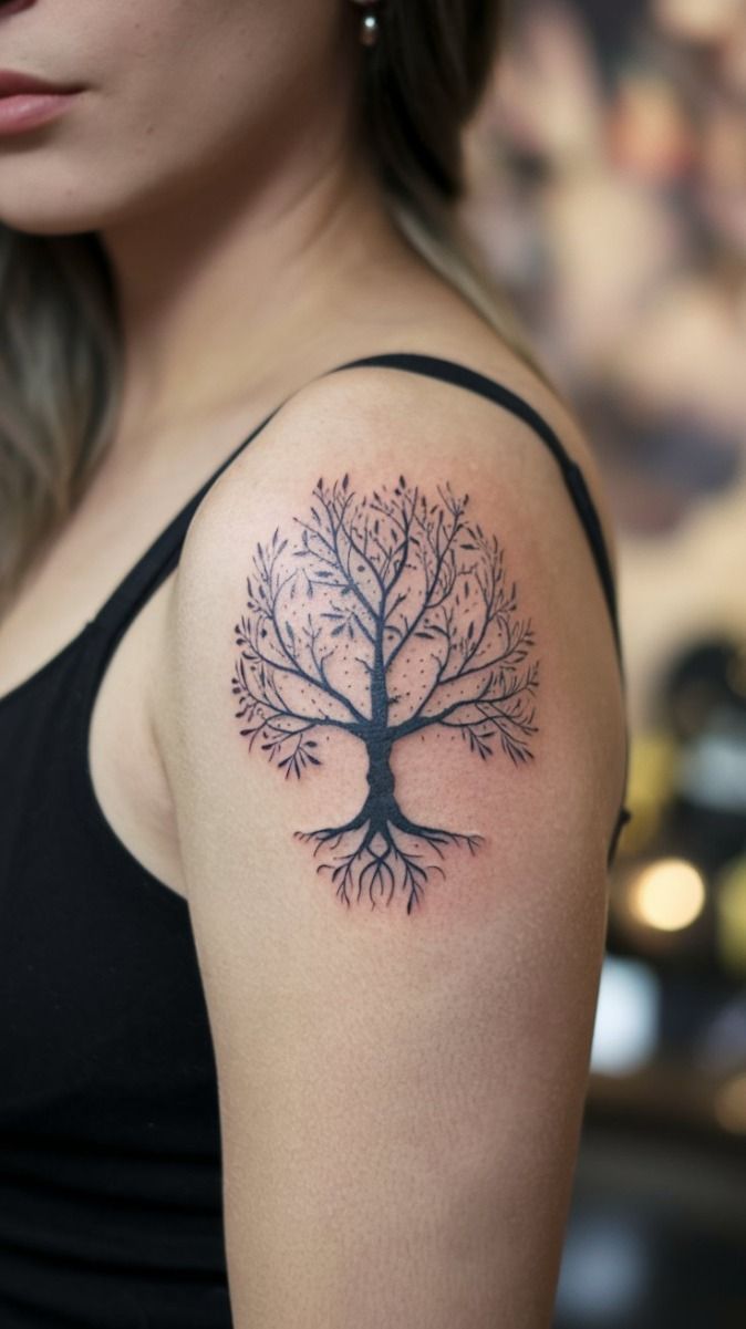 tree of life tattoo ideas 0056