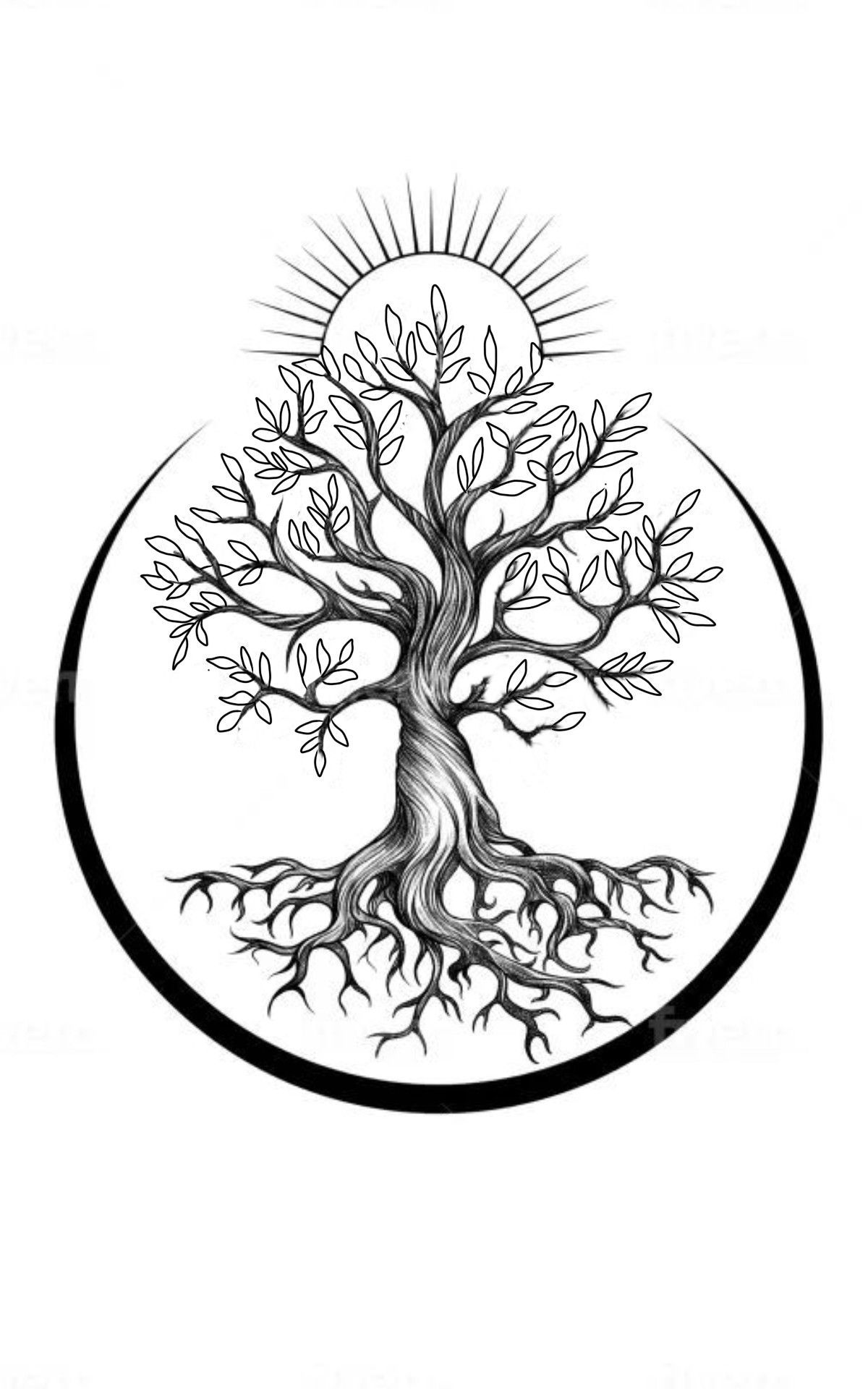 tree of life tattoo ideas 0058