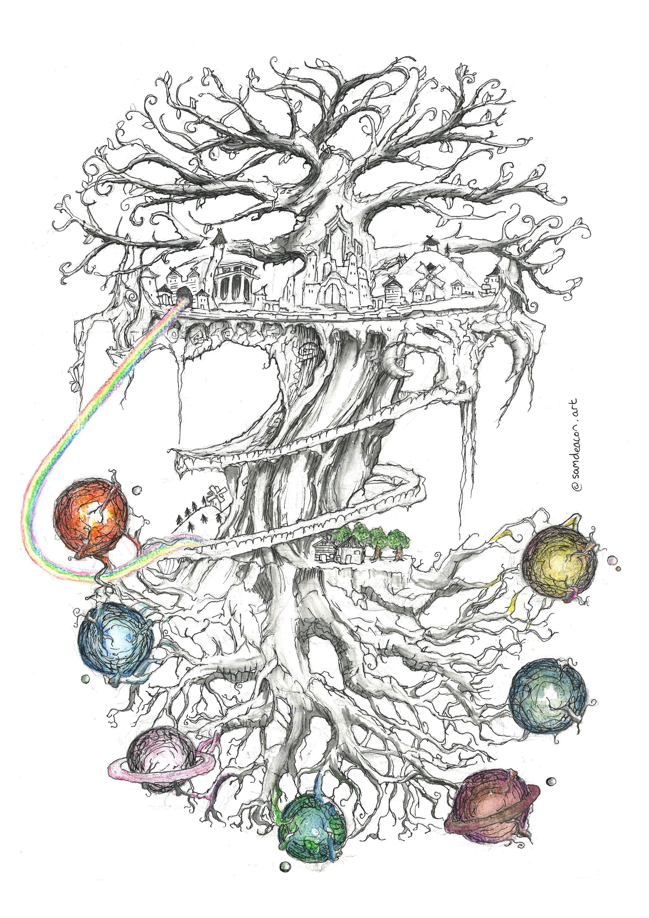 tree of life tattoo ideas 0070