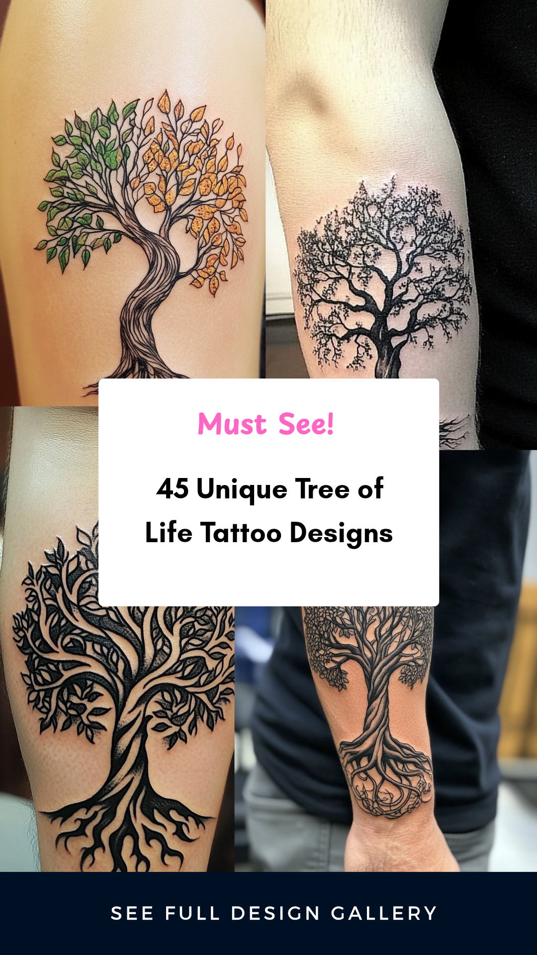 tree of life tattoo inspiration