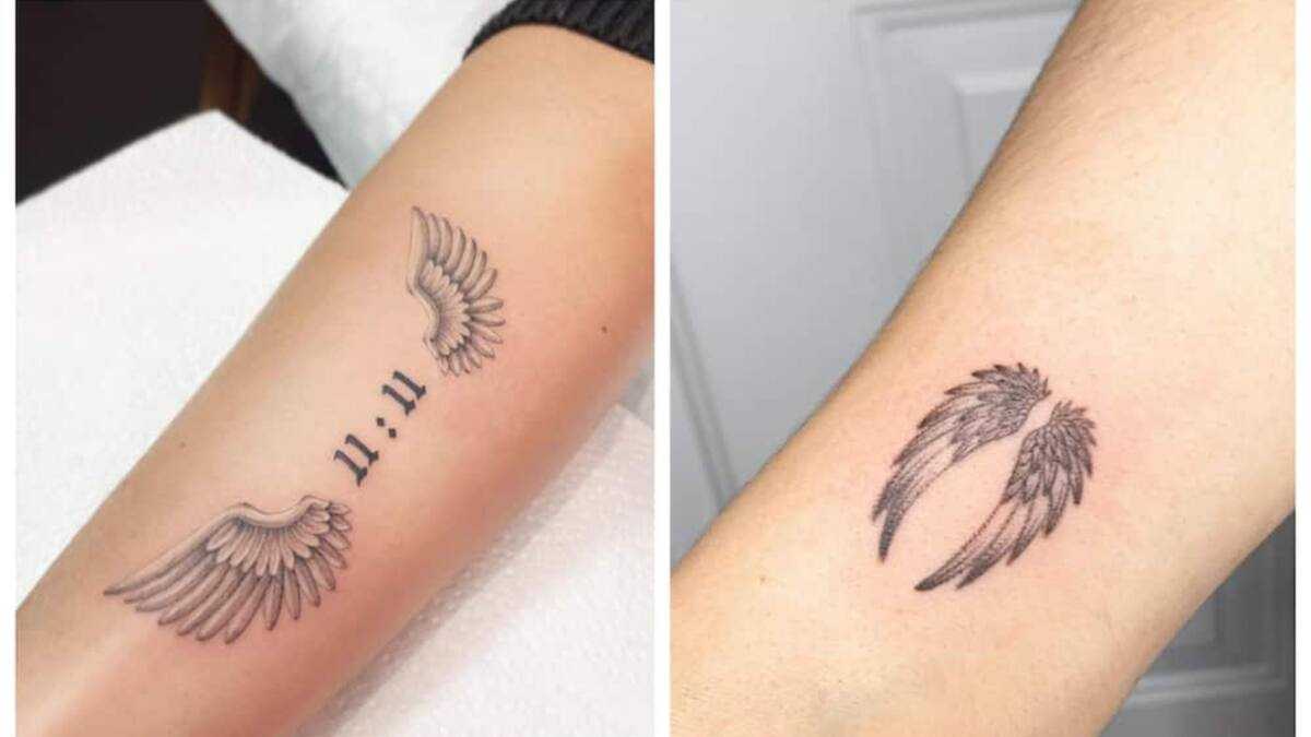 trendy angel tattoo ideas for women