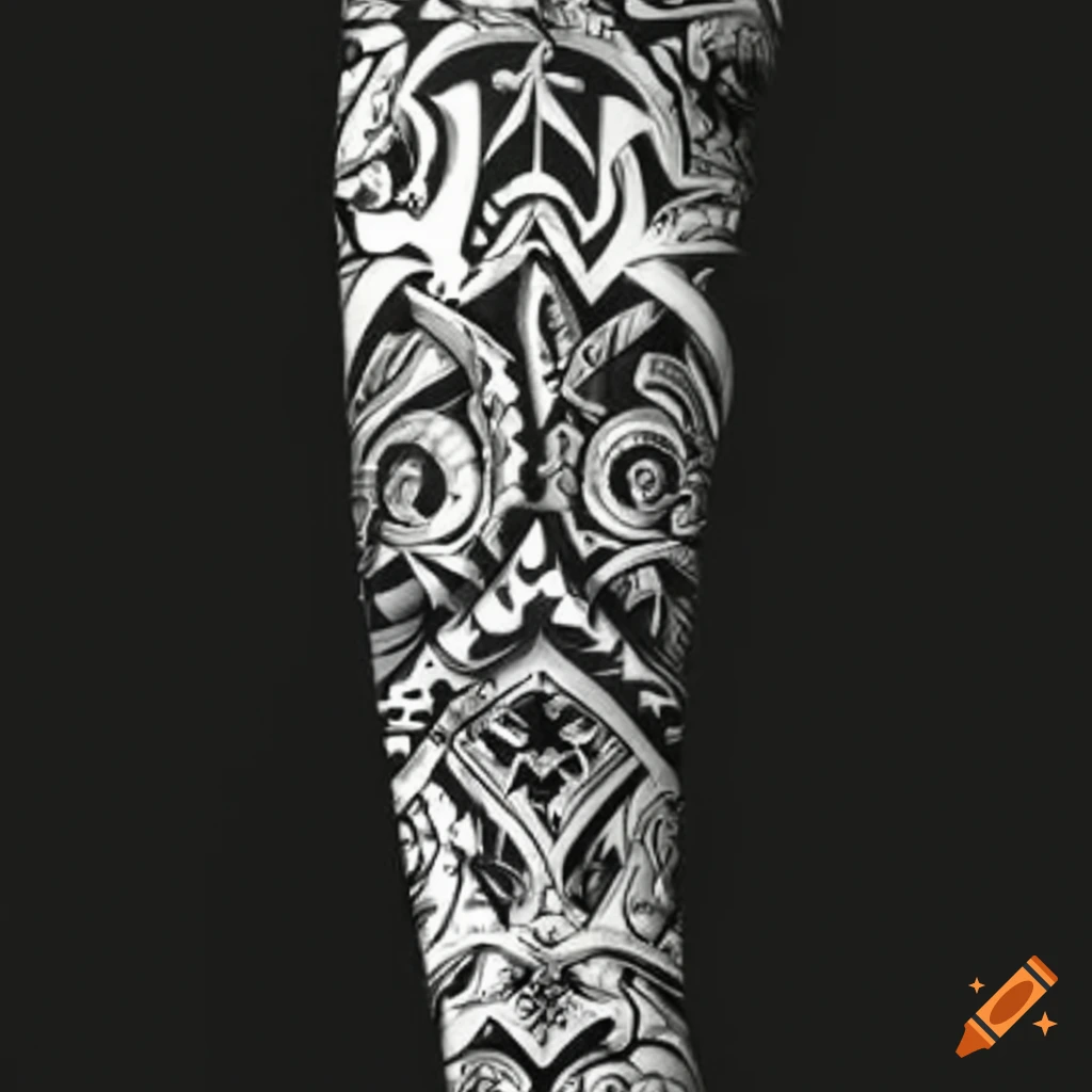 tribal arm tattoo ideas 0025