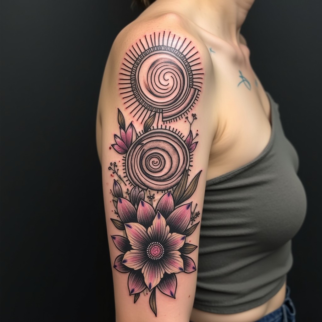 tribal arm tattoo ideas 0049