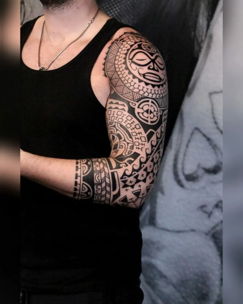 tribal arm tattoo ideas 0069