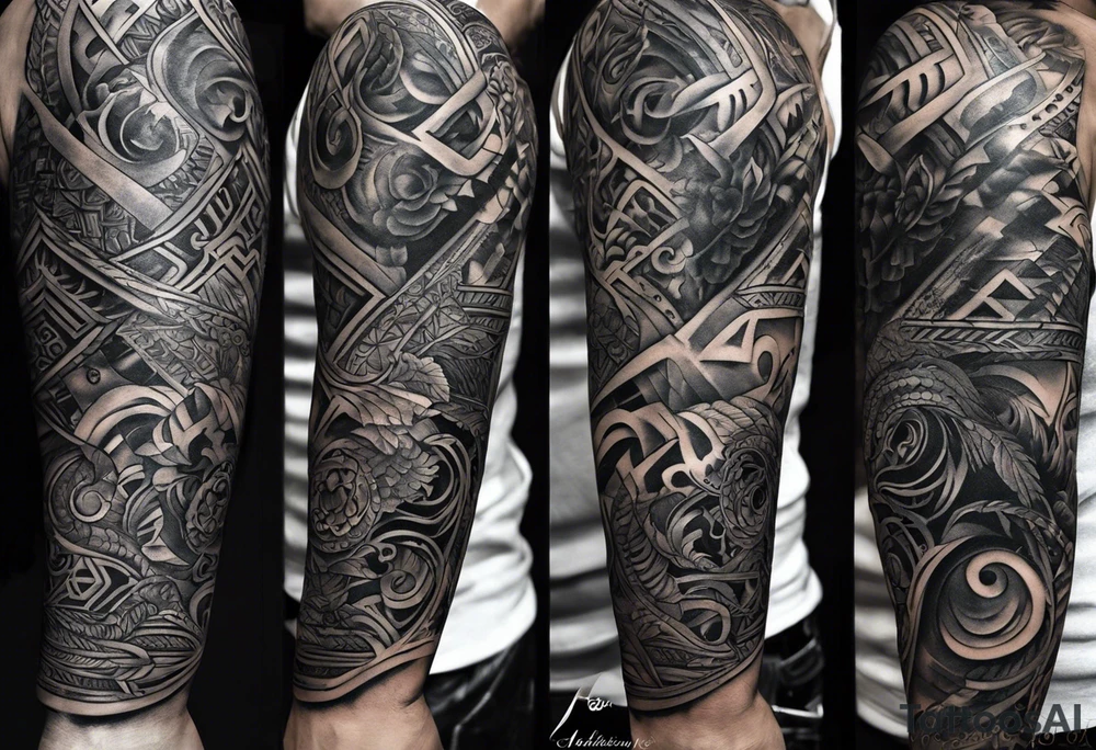 tribal arm tattoo ideas 0085