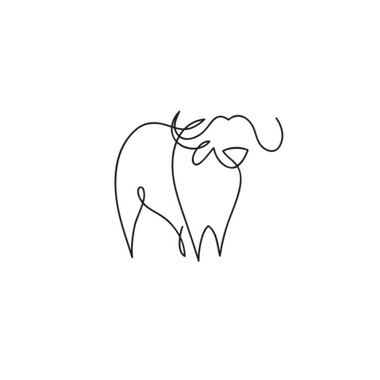 tribal buffalo tattoo ideas