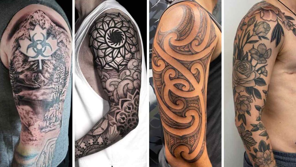 tribal shoulder tattoo styles