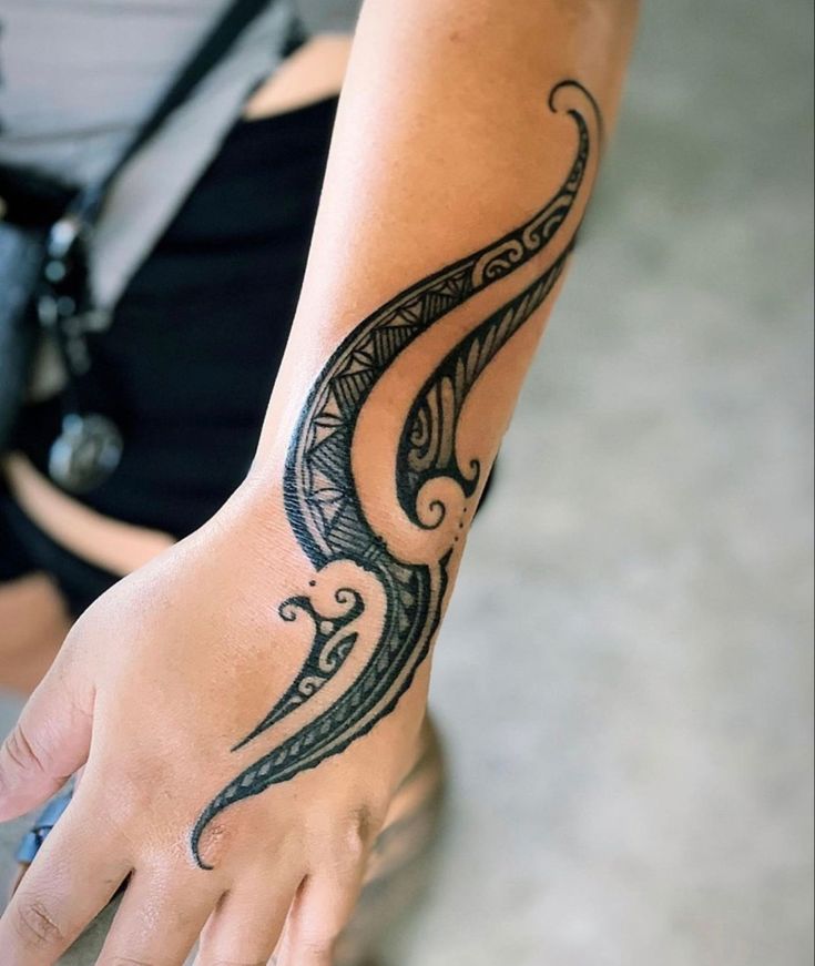 tribal wrist tattoo ideas 0088