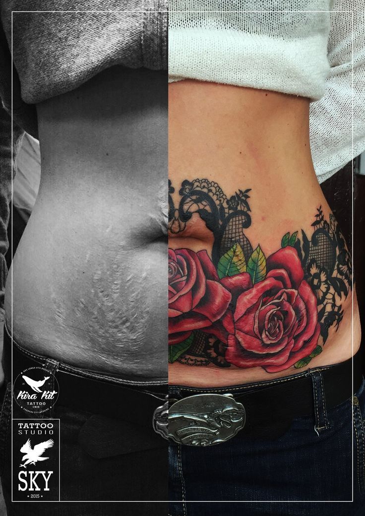 tummy tuck tattoo ideas 0042