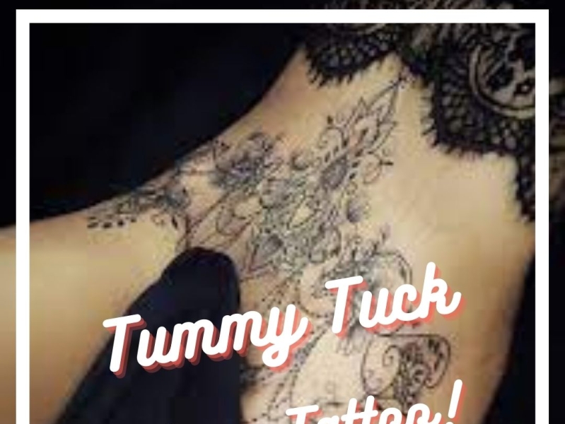 tummy tuck tattoo ideas 0059