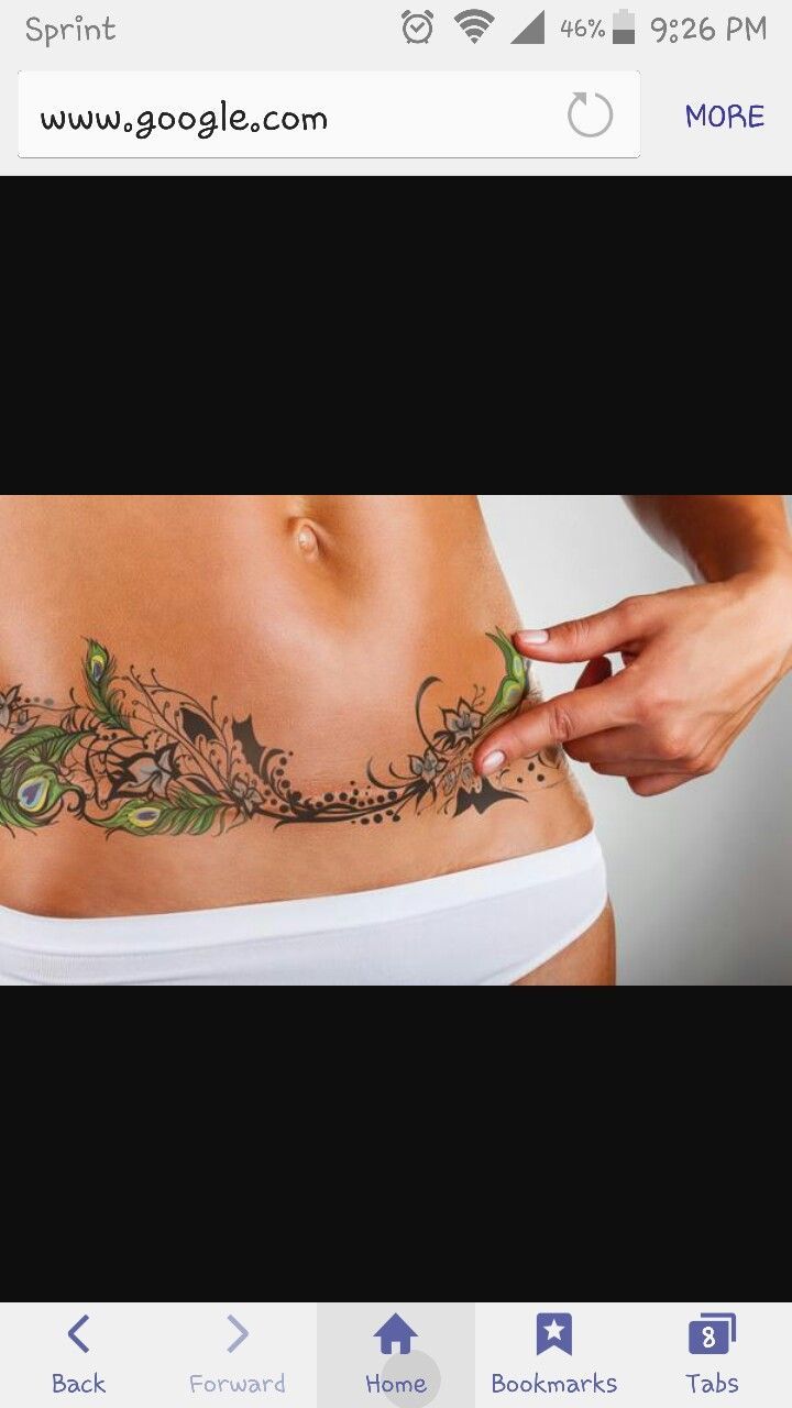 tummy tuck tattoo ideas 0084