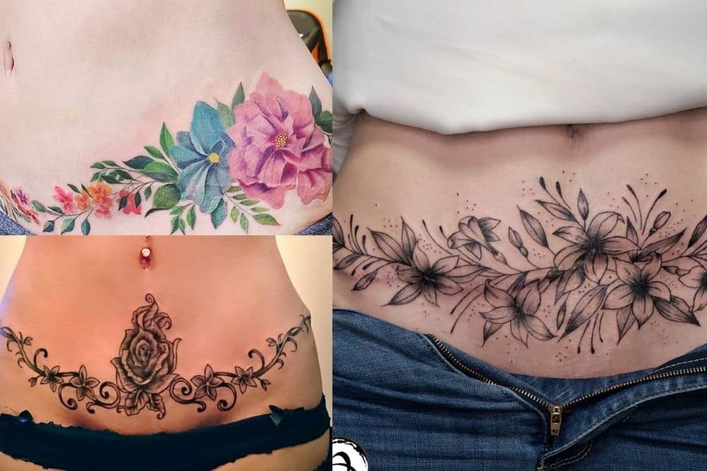 tummy tuck tattoo inspiration