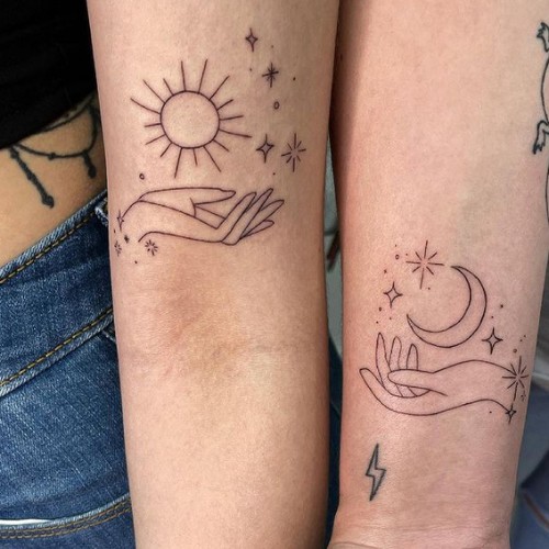 twin flame tattoo ideas 0027