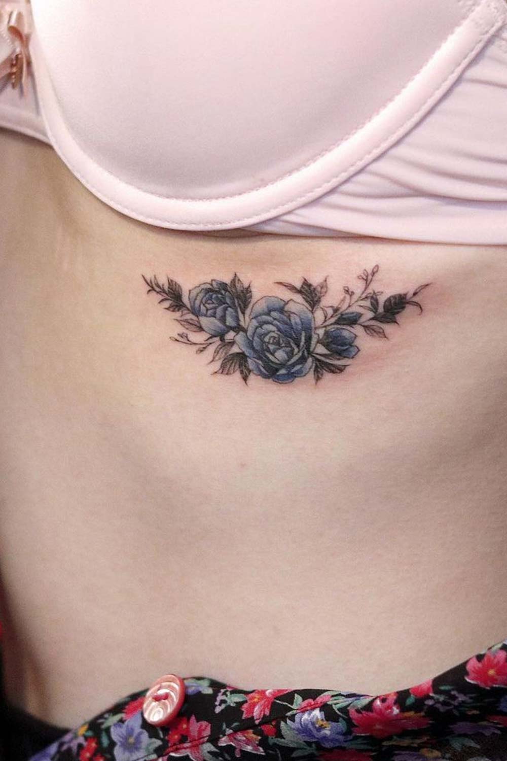 under boob tattoo ideas 0015