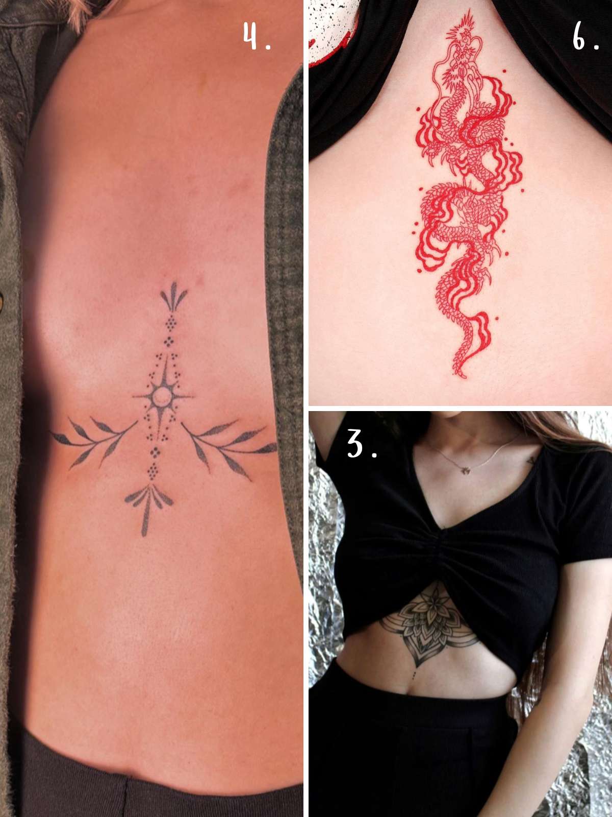 under boob tattoo ideas 0020