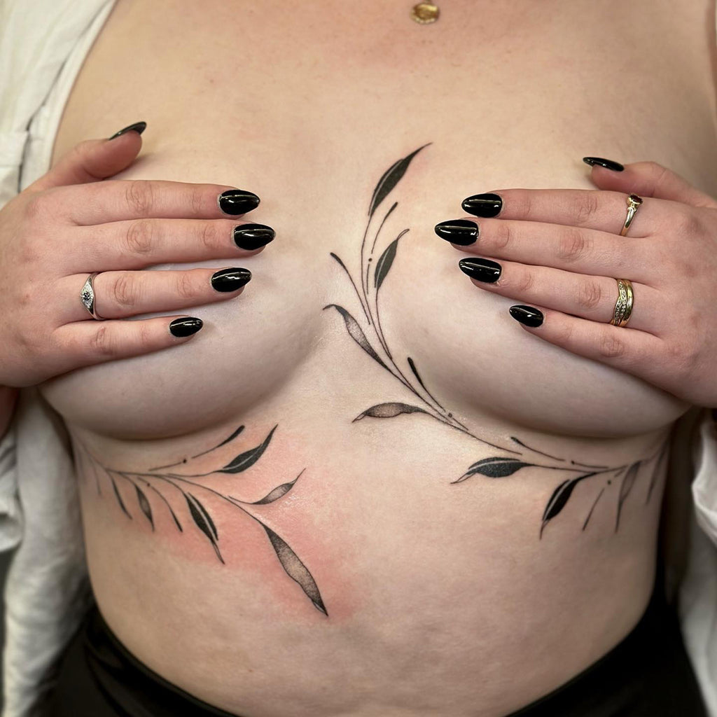 under boob tattoo ideas 0026