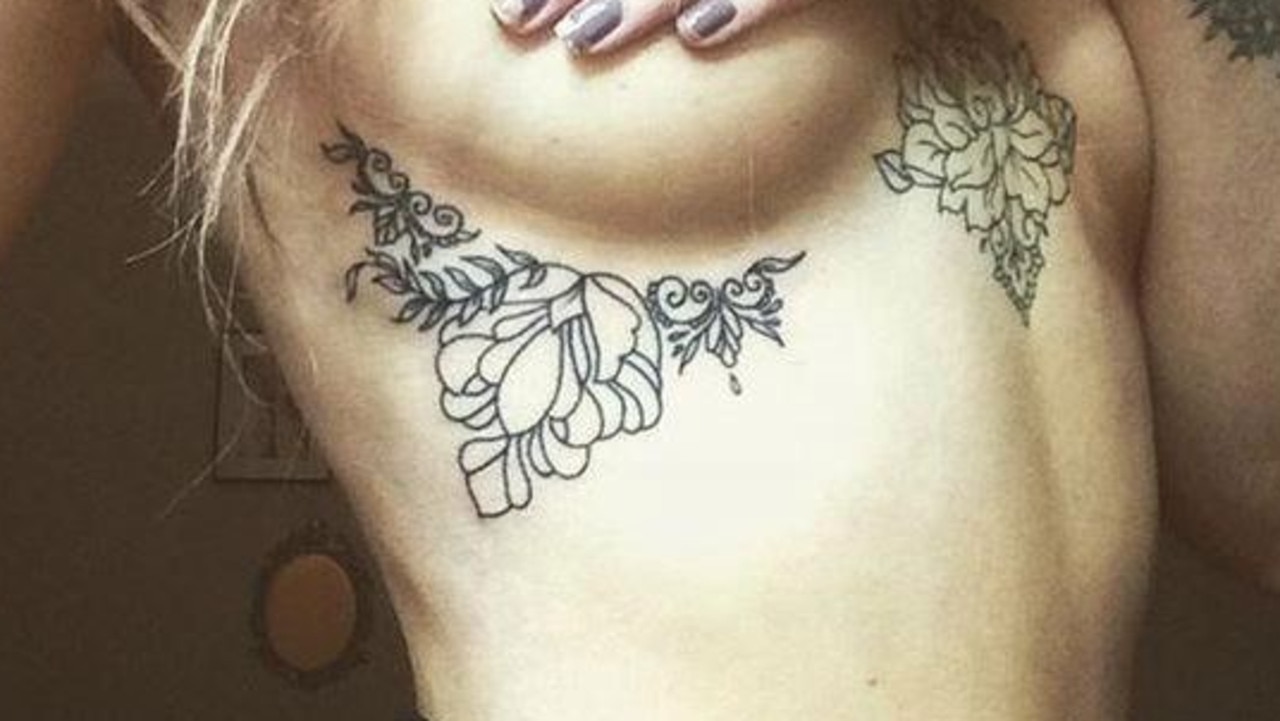 under boob tattoo ideas 0041