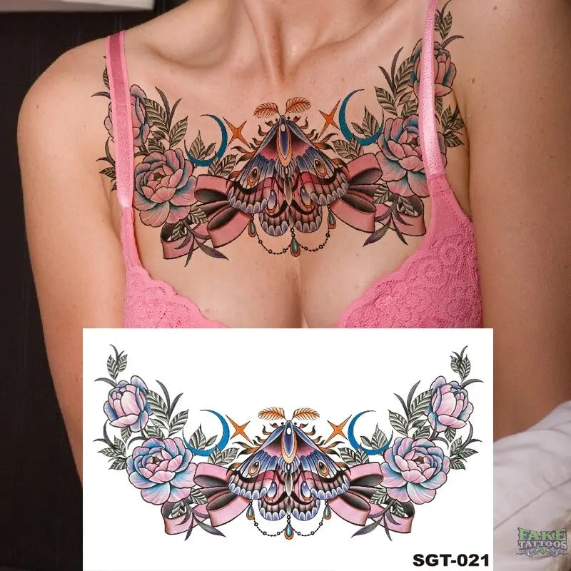 under boob tattoo ideas 0065