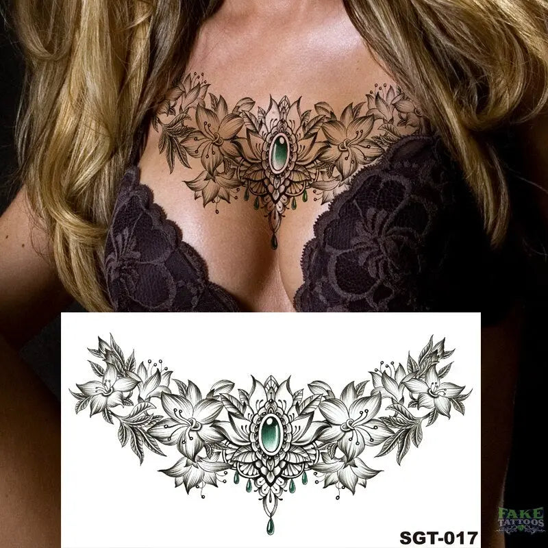 under boob tattoo ideas 0069