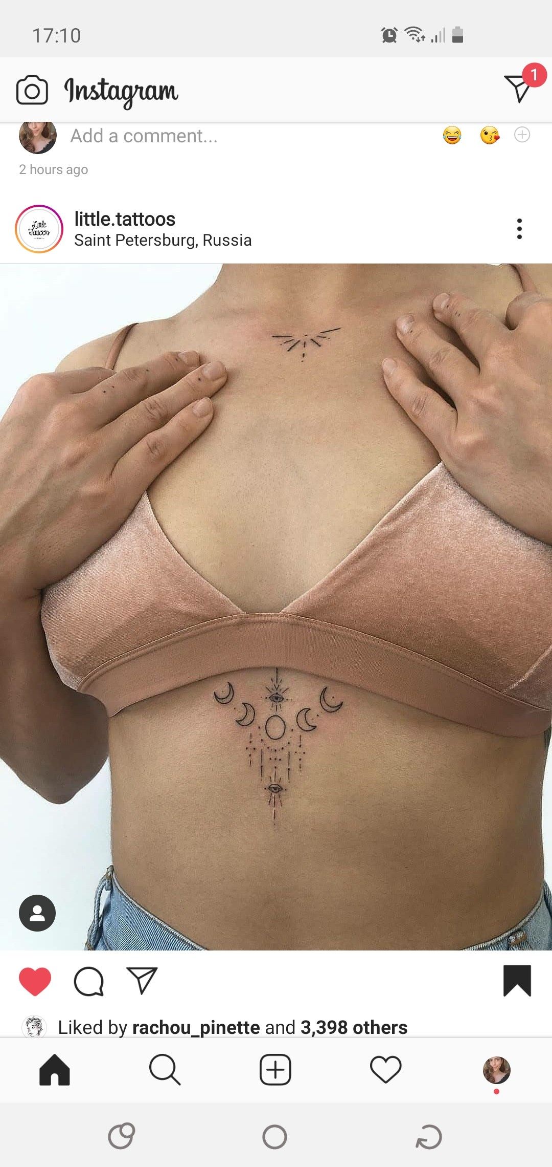 under boob tattoo ideas 0070