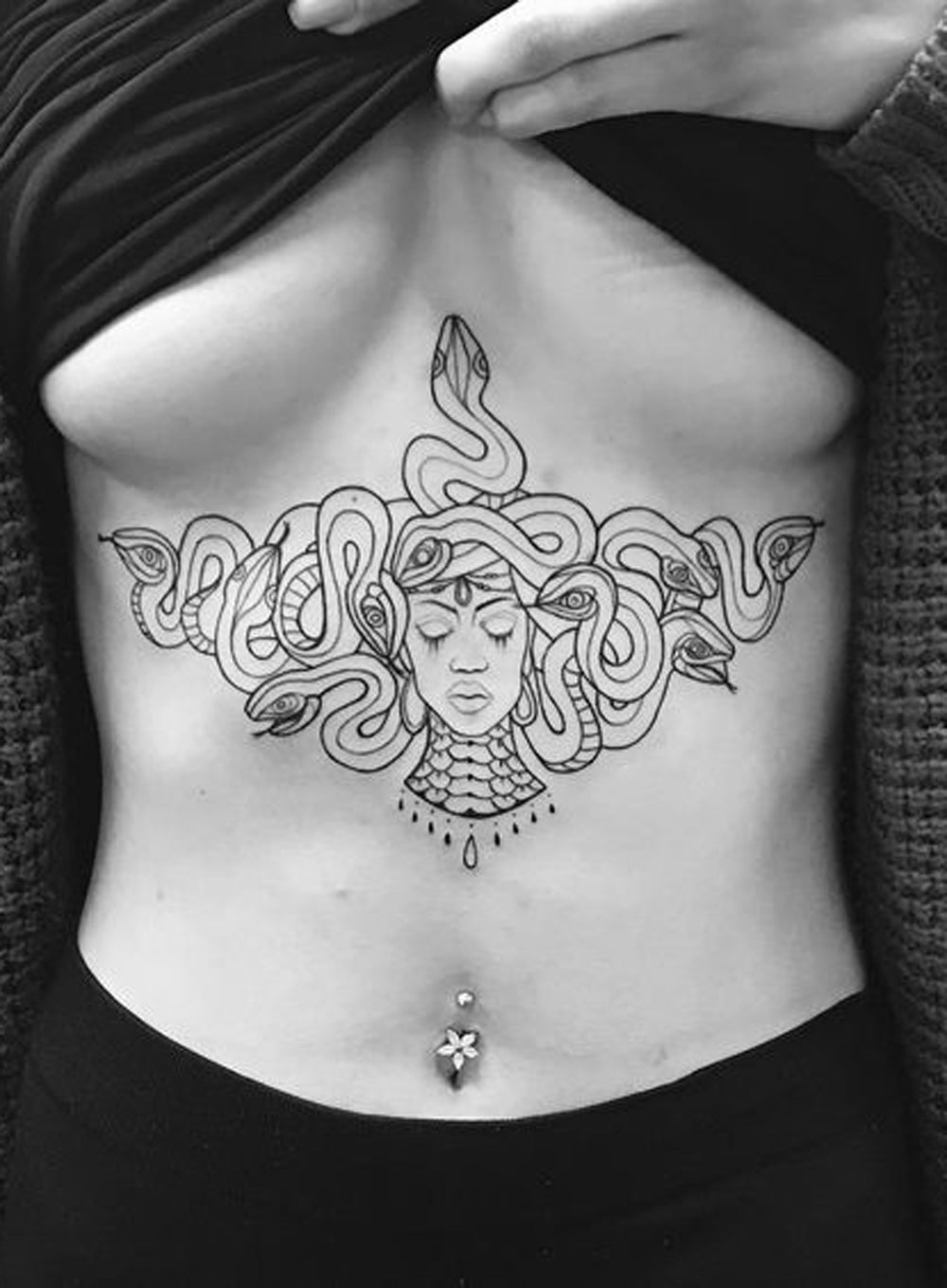 under breast tattoo ideas 0014