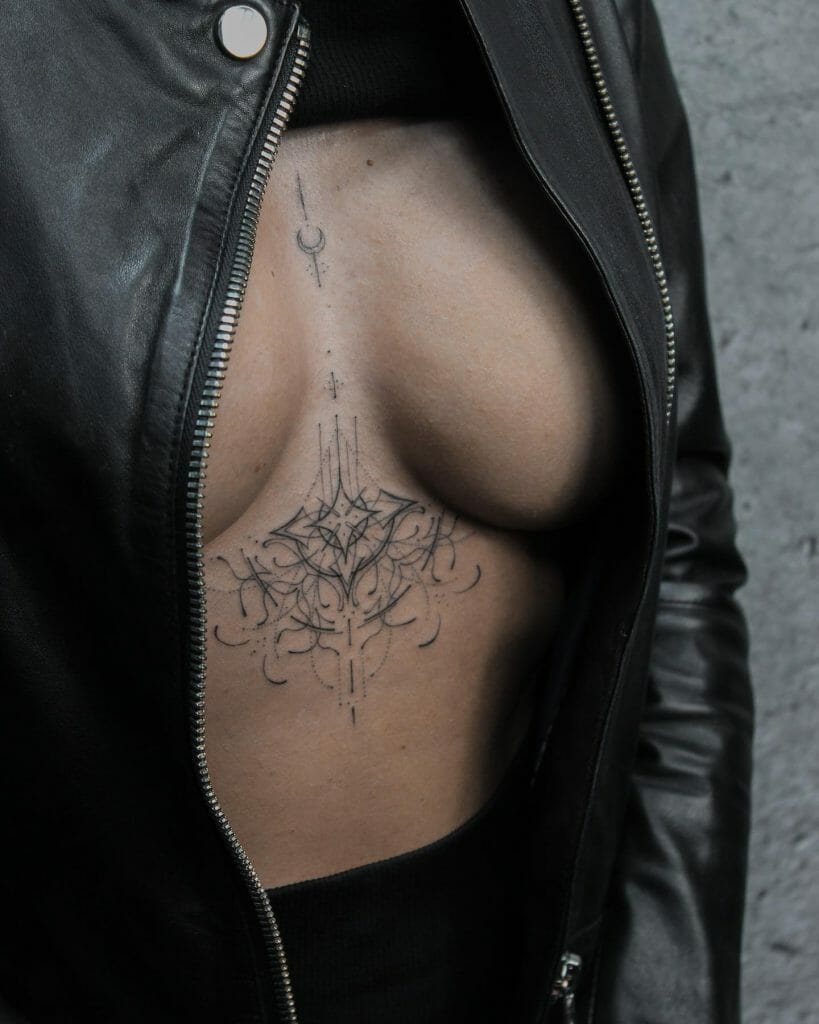 under breast tattoo ideas 0043