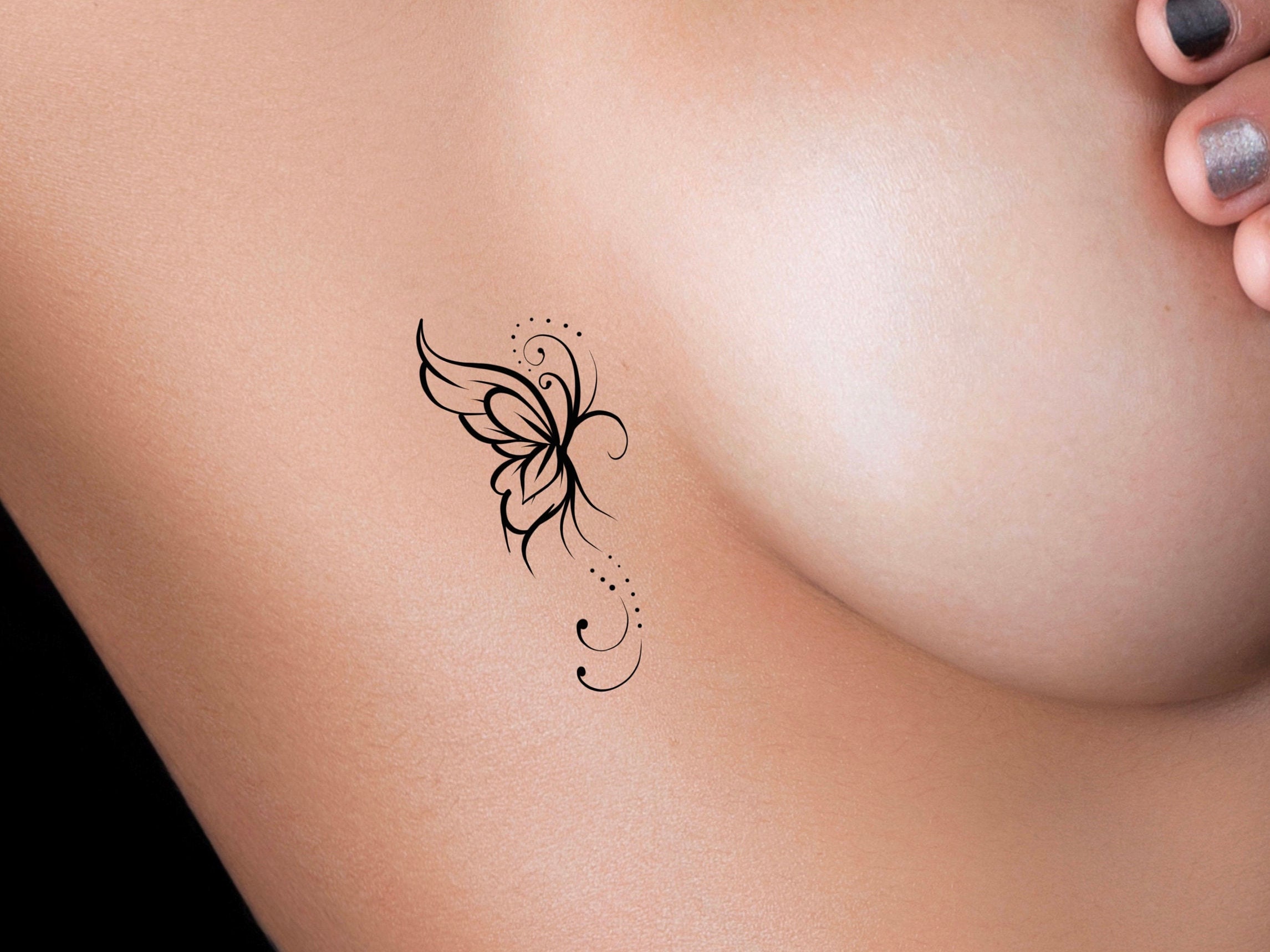 under breast tattoo ideas 0067