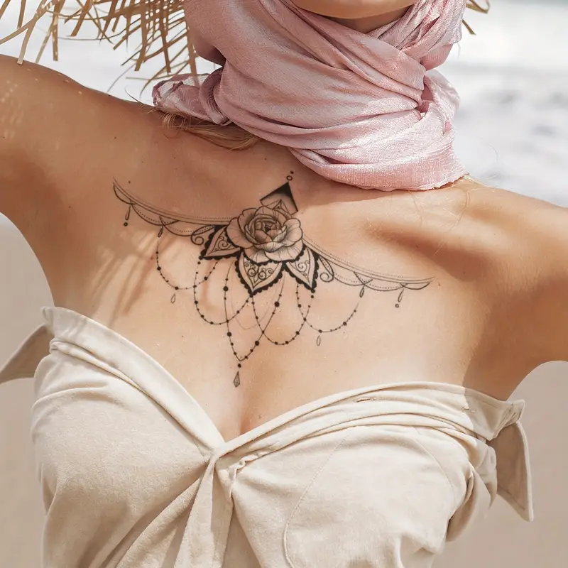 under breast tattoo ideas 0071