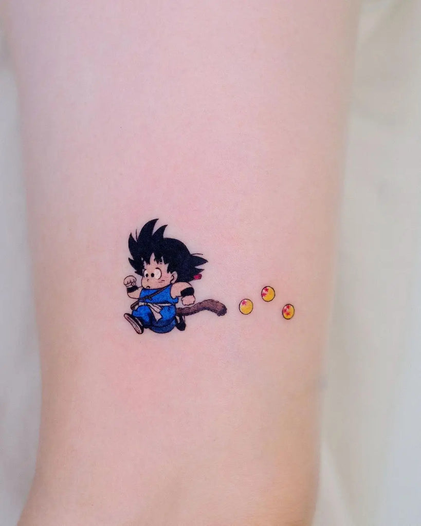 unique dbz tattoo ideas for collectors