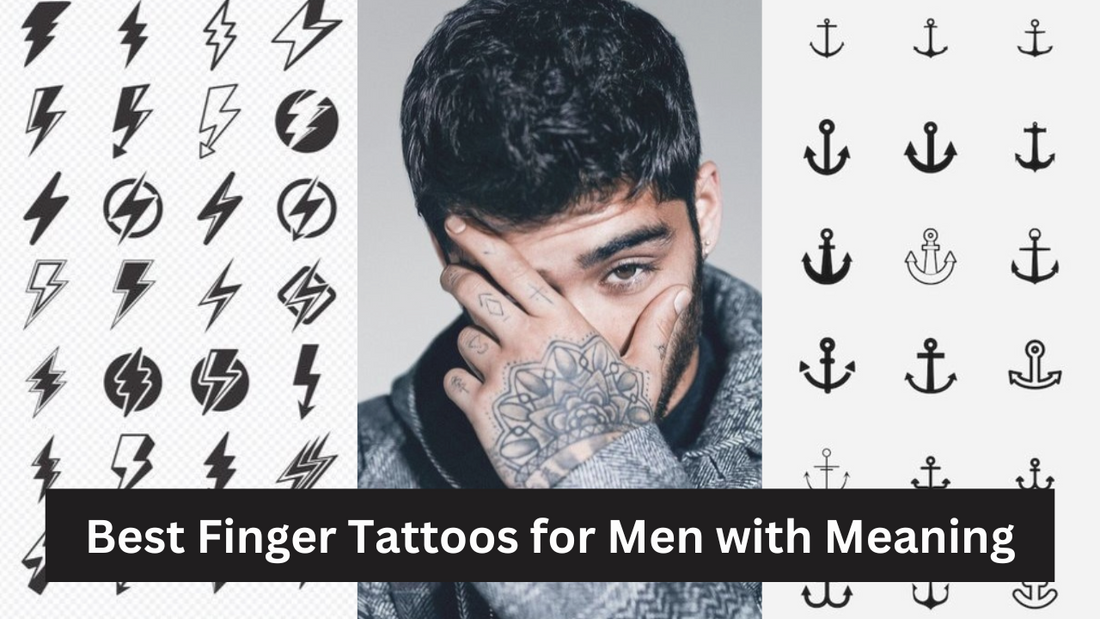 unique finger tattoo ideas for men