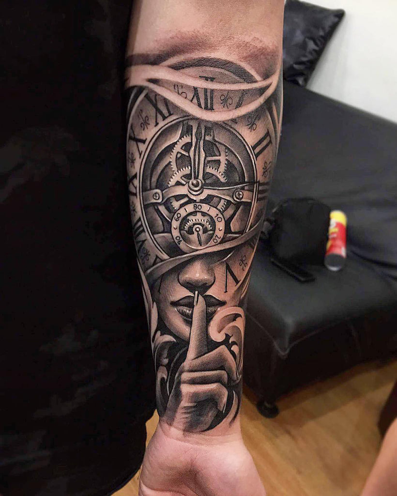 unique forearm tattoo ideas for men