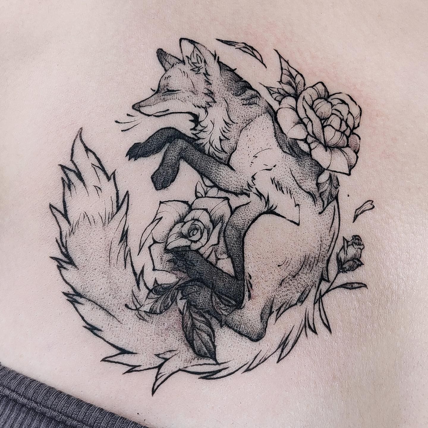 unique fox tattoo ideas