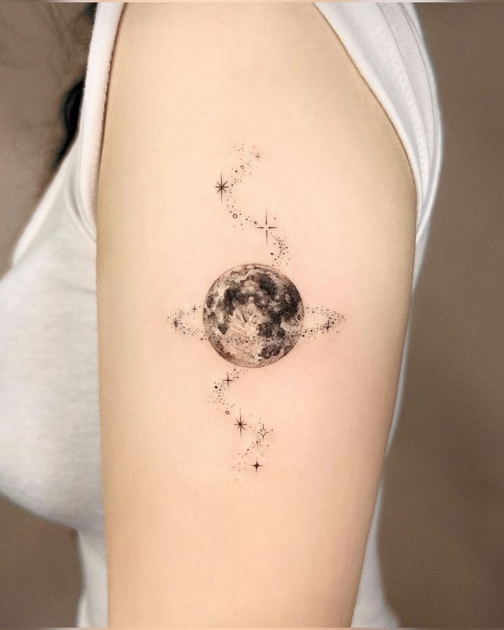 unique full moon tattoo styles