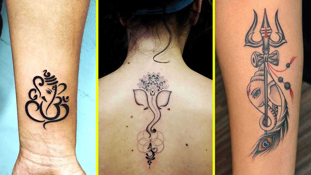 unique Ganesha tattoo ideas for small tattoos