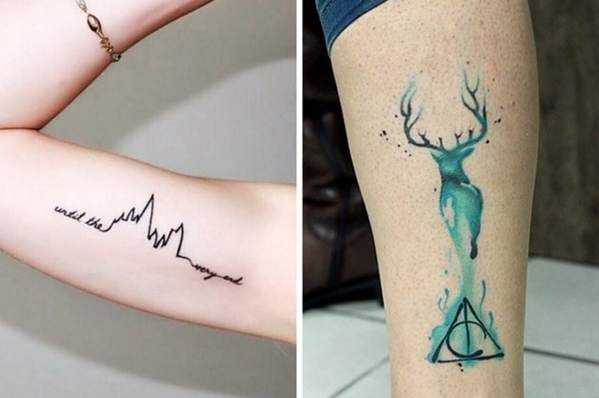 unique Harry Potter tattoo ideas