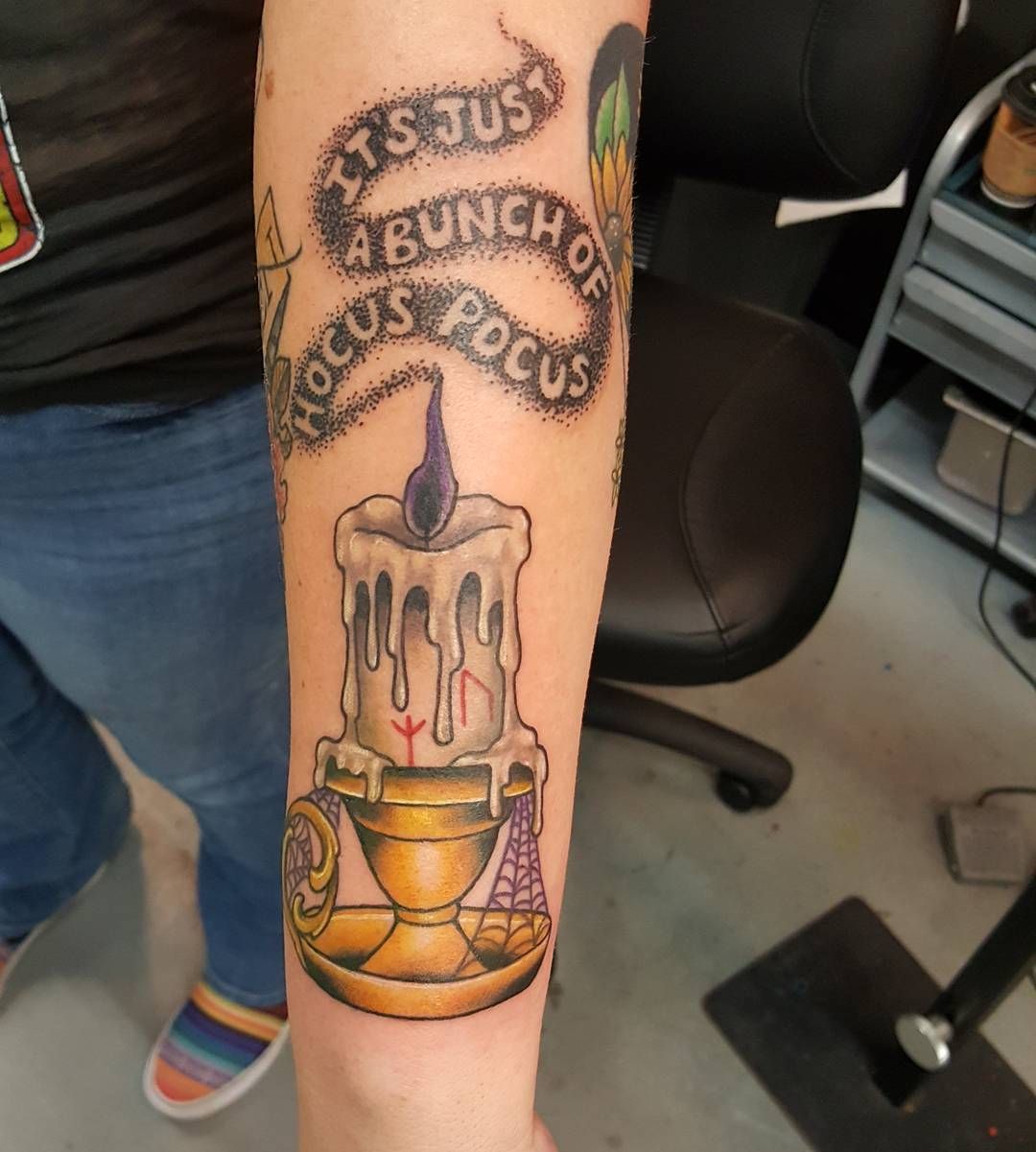 unique Hocus Pocus themed tattoos