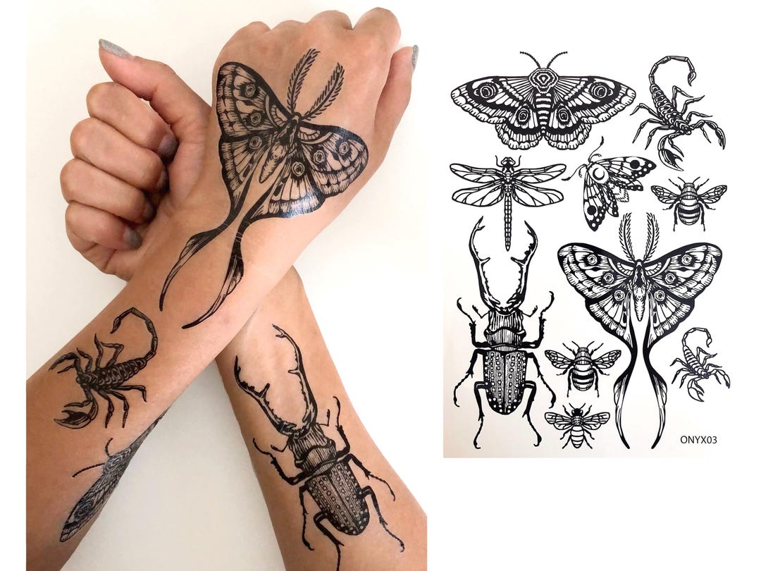 unique insect tattoo concepts