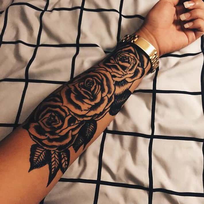 unique lower arm tattoo designs for guys