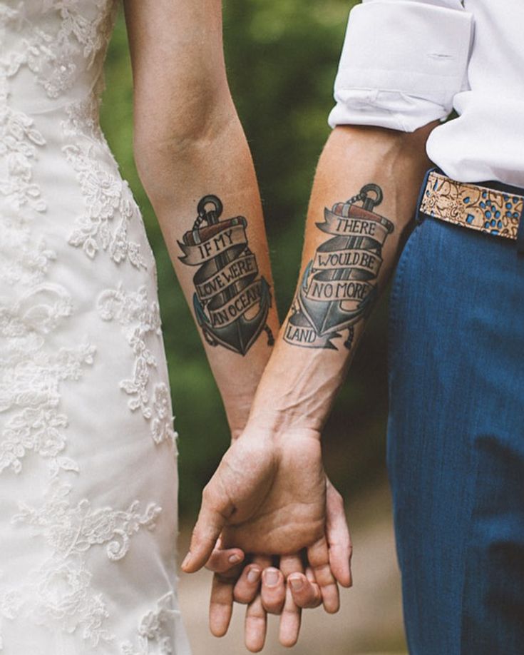 unique married couples tattoo ideas for love